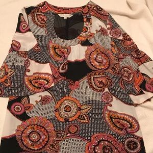 Trina Turk Silk Paisley Dress (Size 12)